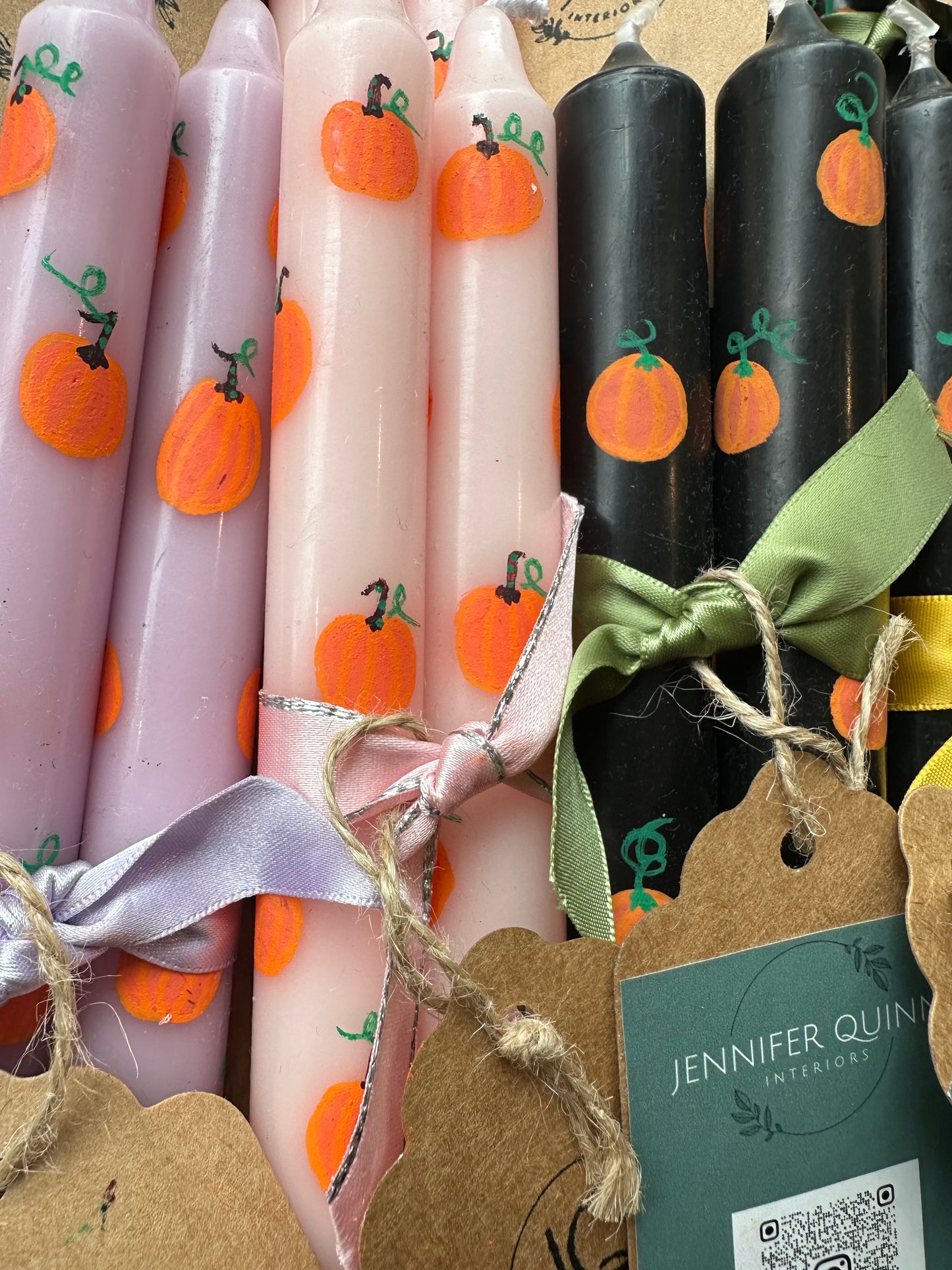 Jennifer Quinn Autumn Pumpkin Candle Set