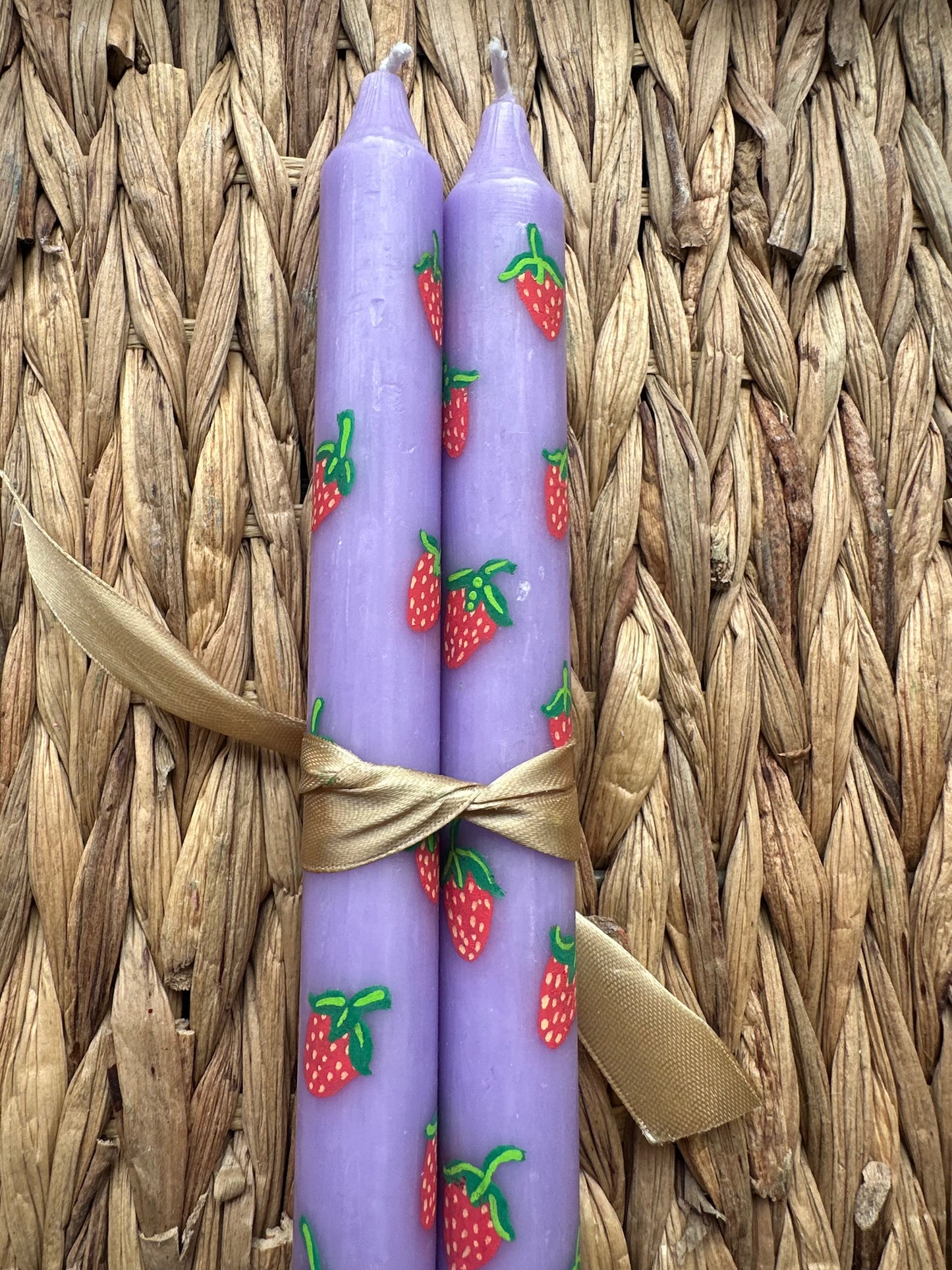 Jennifer Quinn Strawberry Candle Set