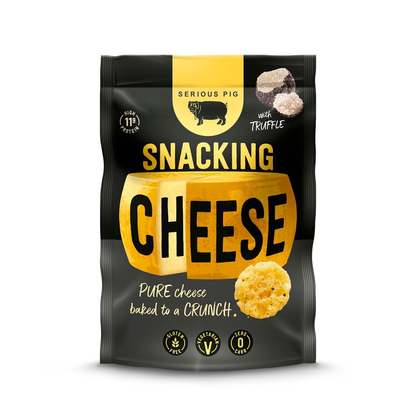 Crunchy Snacking Cheese with Truffle