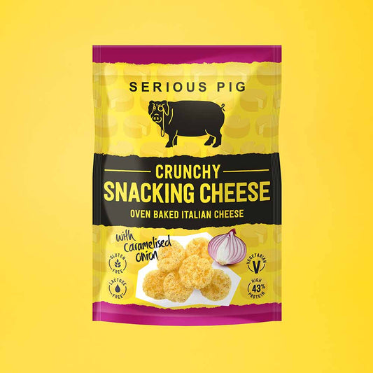 Crunchy Snacking Cheese with Caramelised Onion (24 x 24g) : Caramelised Onion / 24 Pack