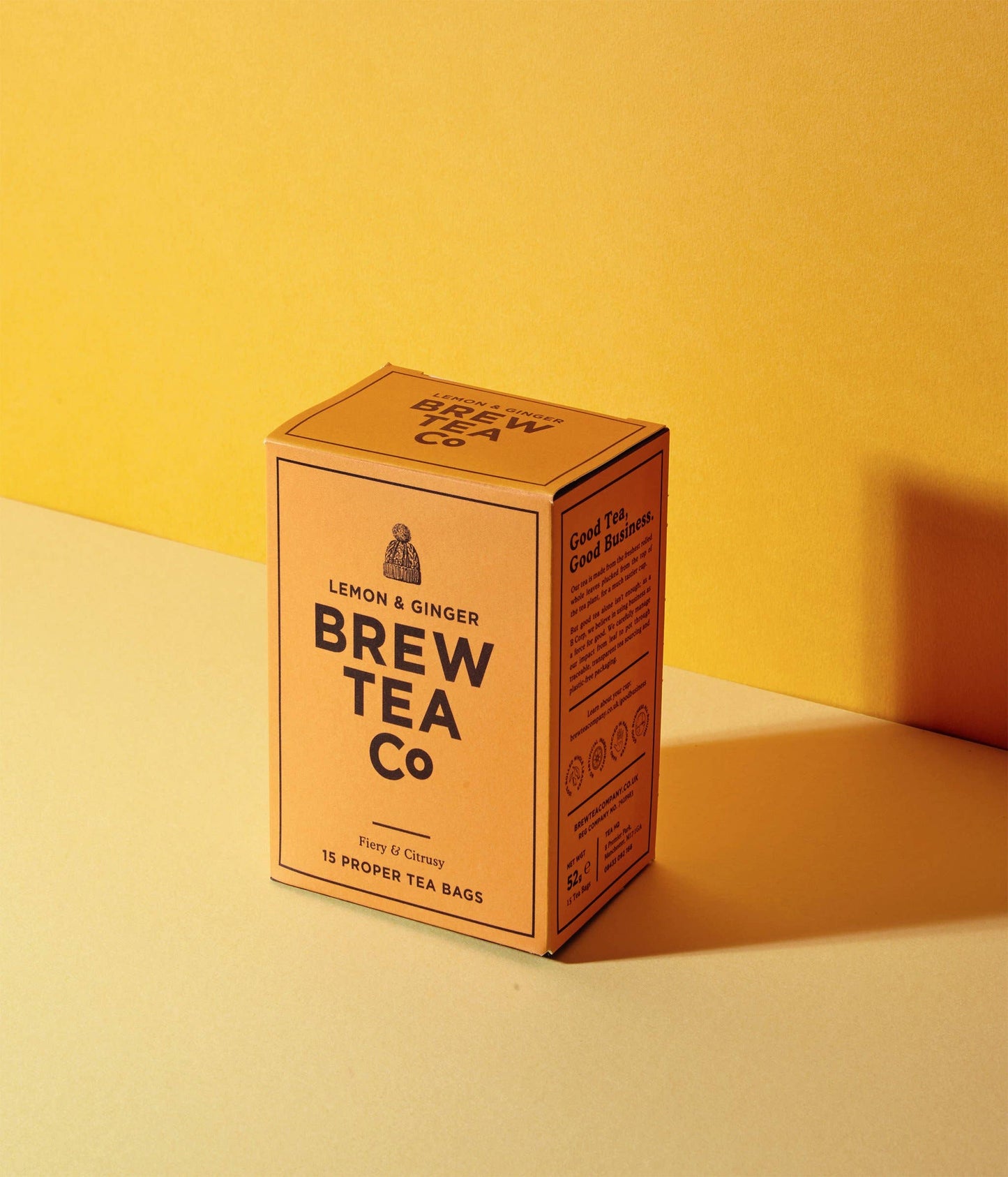 Brew Tea  Lemon & Ginger 15 Proper Teabags