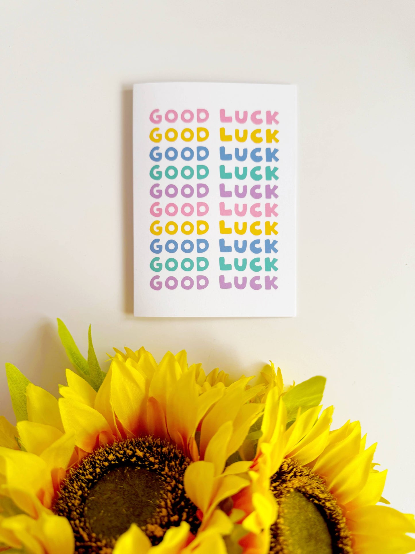 Good Luck - Leaving Card - Pick Me Up - A6 Greetings Card