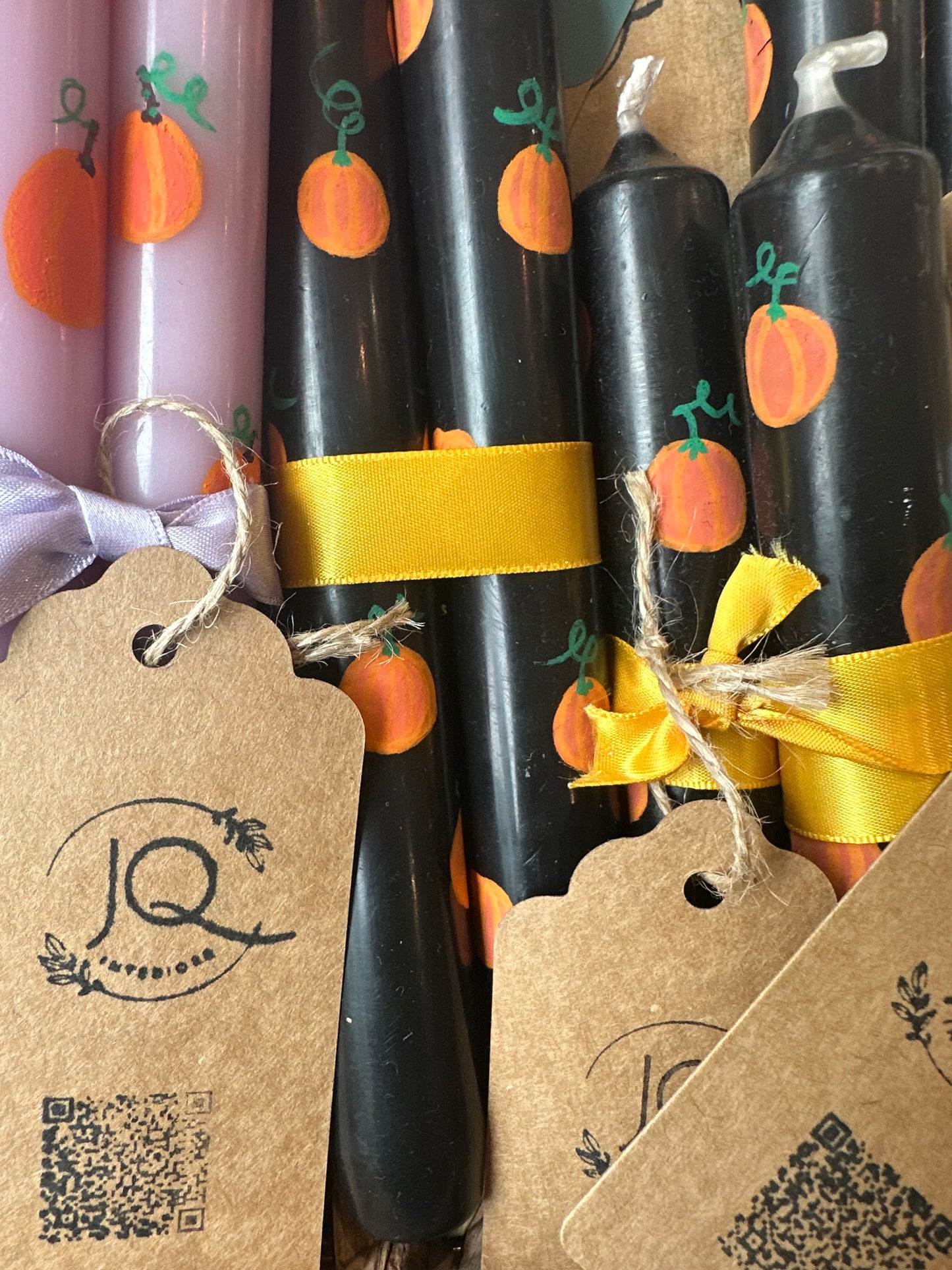Jennifer Quinn Autumn Pumpkin Candle Set