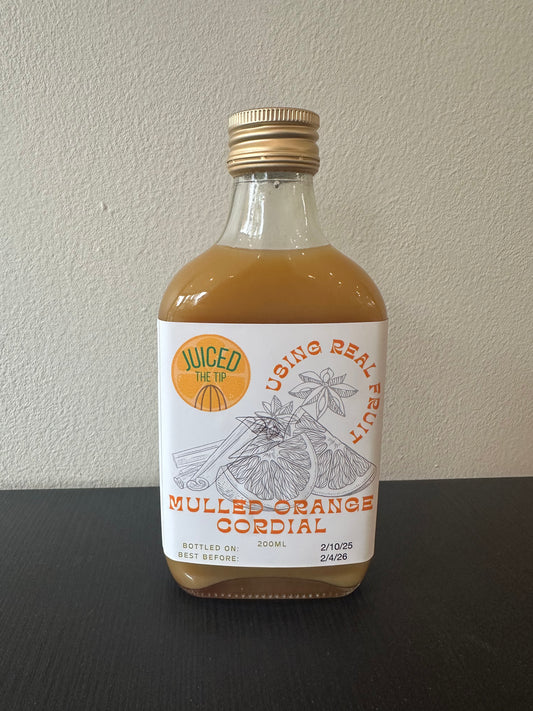 Mulled Orange Cordial