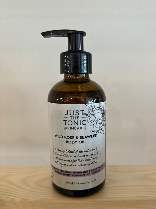 White Rose & Seaweed Body Oil