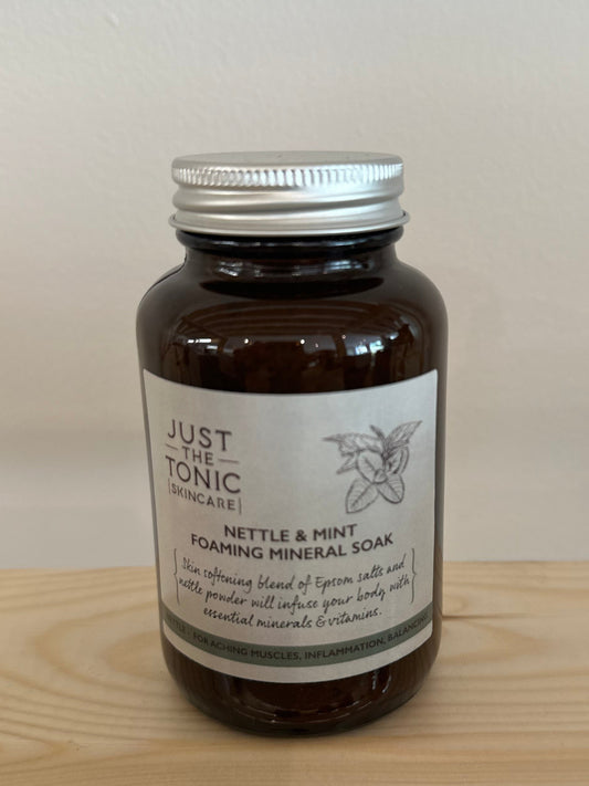 Nettle & Mint Foaming Mineral Soak